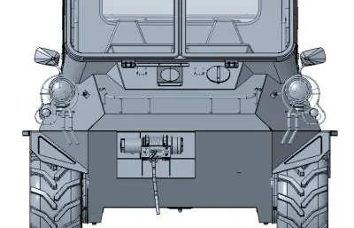 BM1水陆两栖全地形车stp模型
