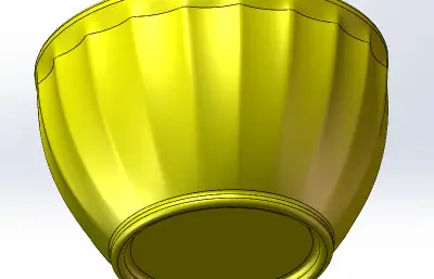 金饭碗solidworks模型