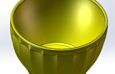 金饭碗solidworks模型
