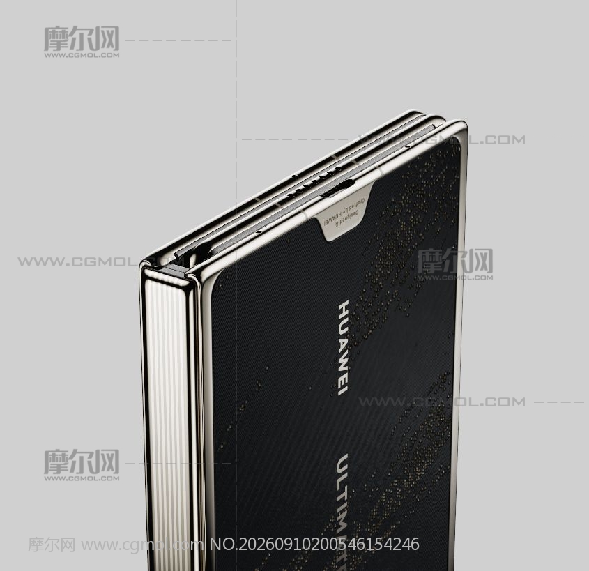 华为HUAWEI Mate XT 2非凡大师手机C4D,KEYSHOT模型