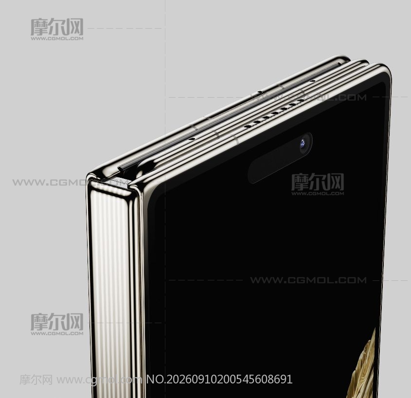 华为HUAWEI Mate XT 2非凡大师手机C4D,KEYSHOT模型