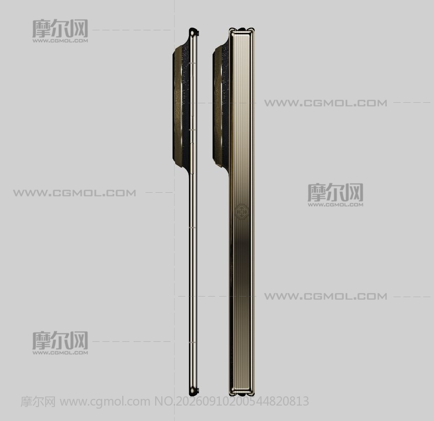 华为HUAWEI Mate XT 2非凡大师手机C4D,KEYSHOT模型