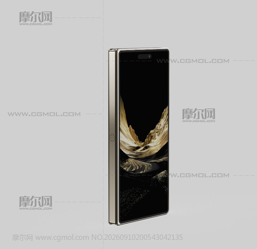 华为HUAWEI Mate XT 2非凡大师手机C4D,KEYSHOT模型