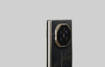 华为HUAWEI Mate XT 2非凡大师手机C4D,KEYSHOT模型