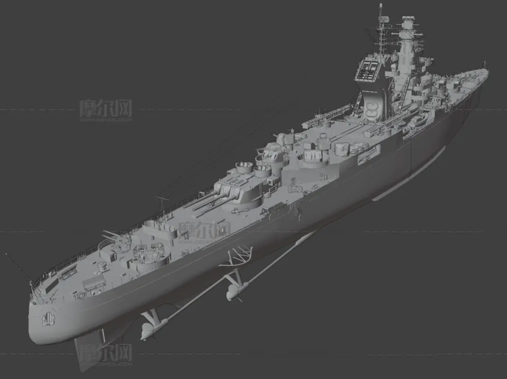 法国海军查理·马特号战列舰,C5A3型重巡洋舰