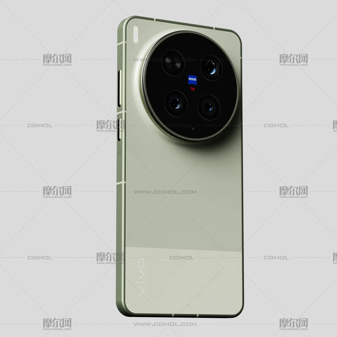 VIVO X300 Ultra手机3D模型stp，obj白膜,C4D&OC渲染