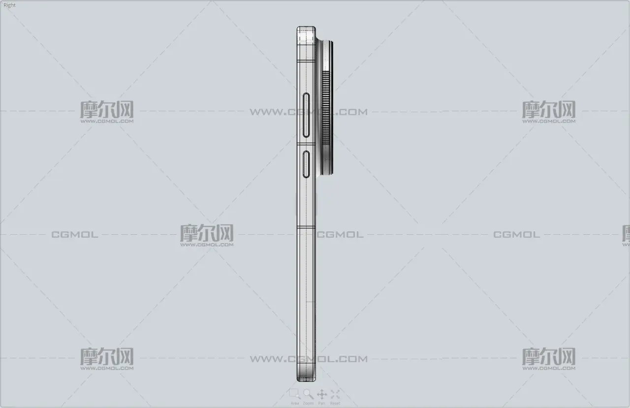VIVO X300 Ultra手机3D模型stp，obj白膜,C4D&OC渲染