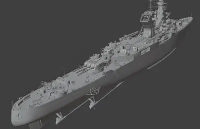 法国海军查理·马特号战列舰,C5A3型重巡洋舰
