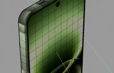 VIVO X300 Ultra手机3D模型stp，obj白膜,C4D&OC渲染