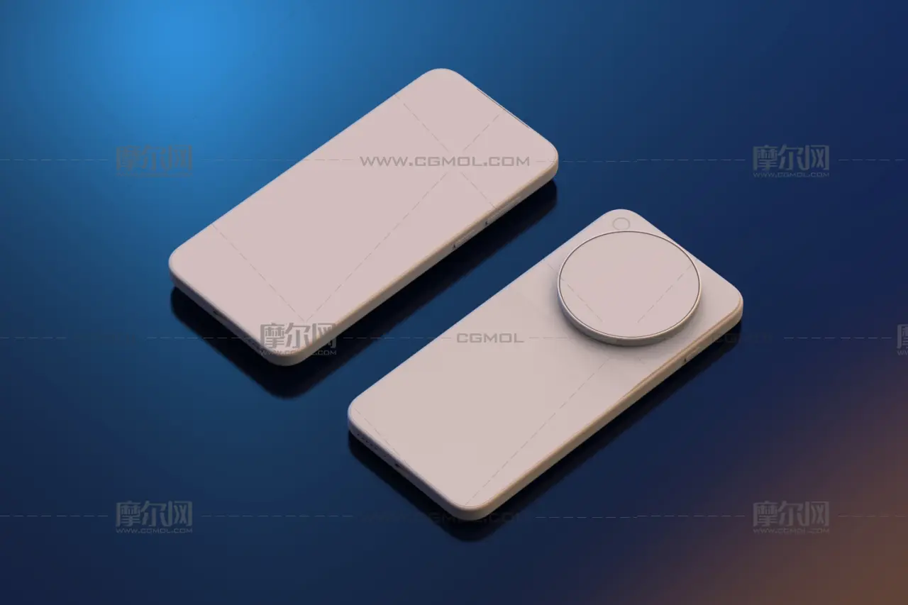 vivo X500 Pro Max手机外观3dm,stp模型