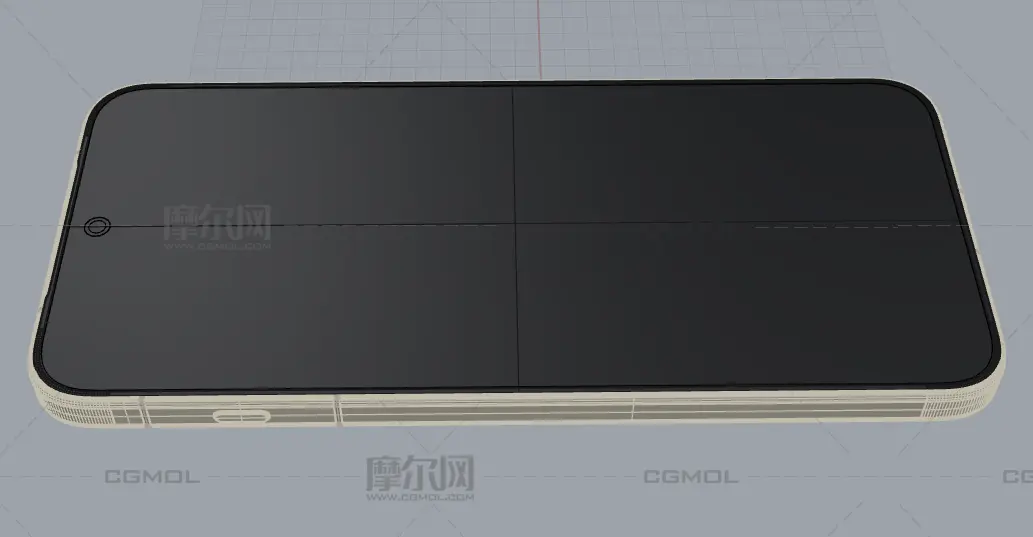 vivo X500 Pro Max手机外观3dm,stp模型
