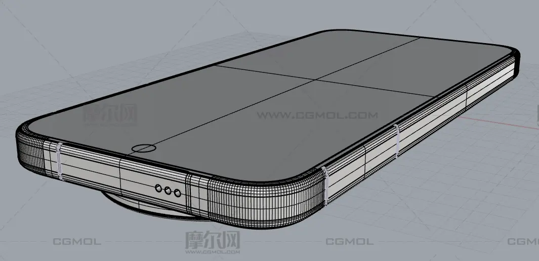 vivo X500 Pro手机外观模型