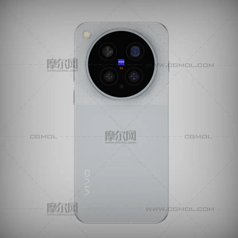 vivo X500 Pro Max手机c4d,keyshot模型
