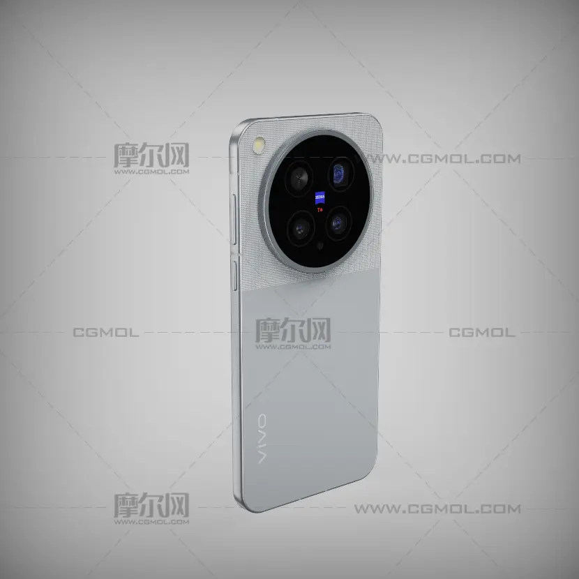 vivo X500 Pro Max手机c4d,keyshot模型