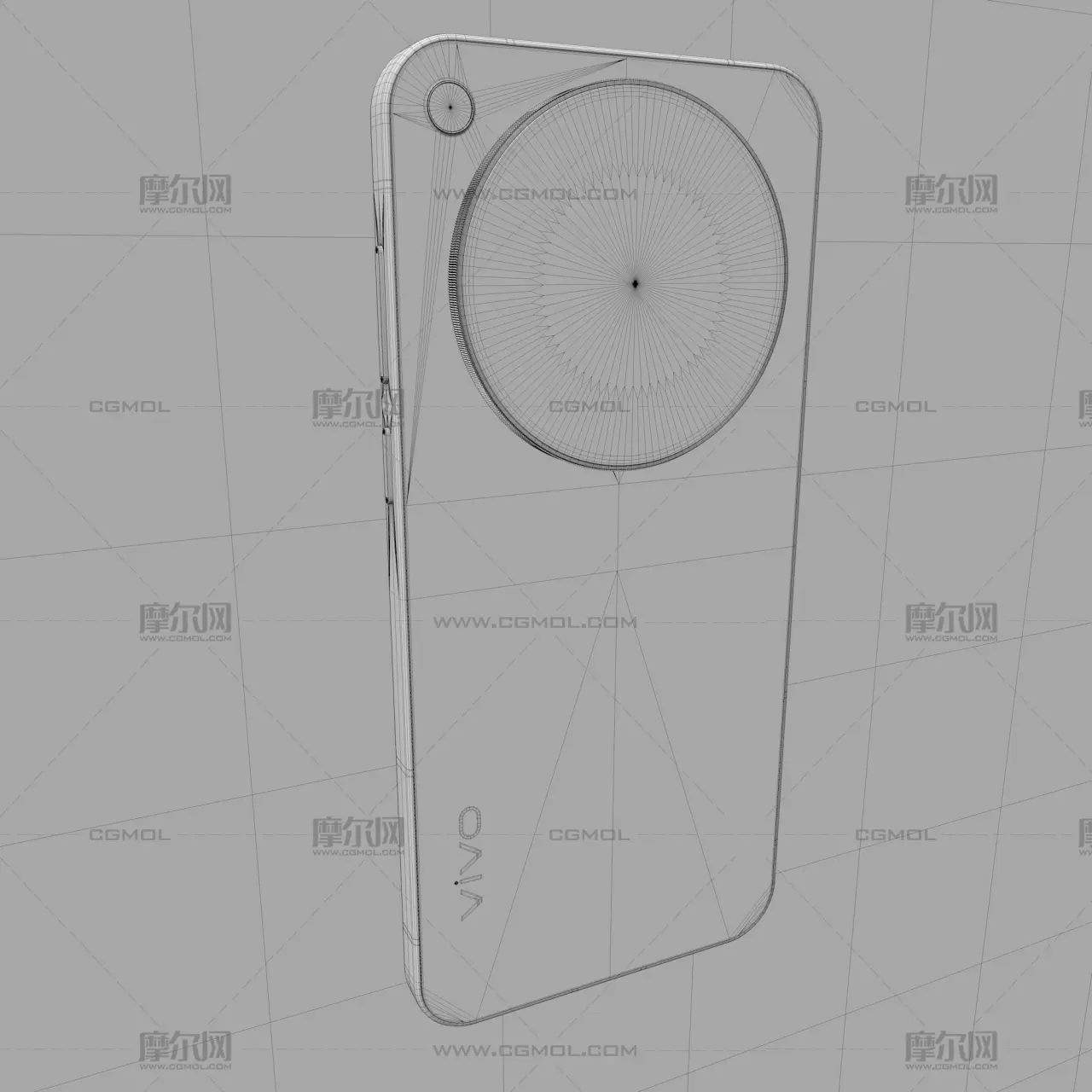 vivo X500 Pro Max手机c4d,keyshot模型