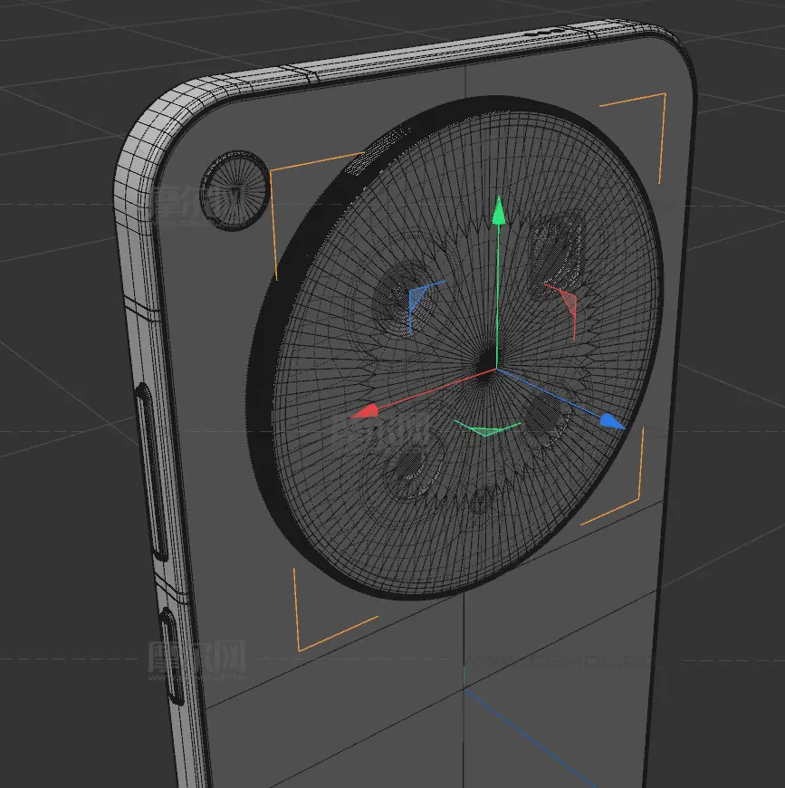 vivo X500 Pro Max手机c4d,keyshot模型