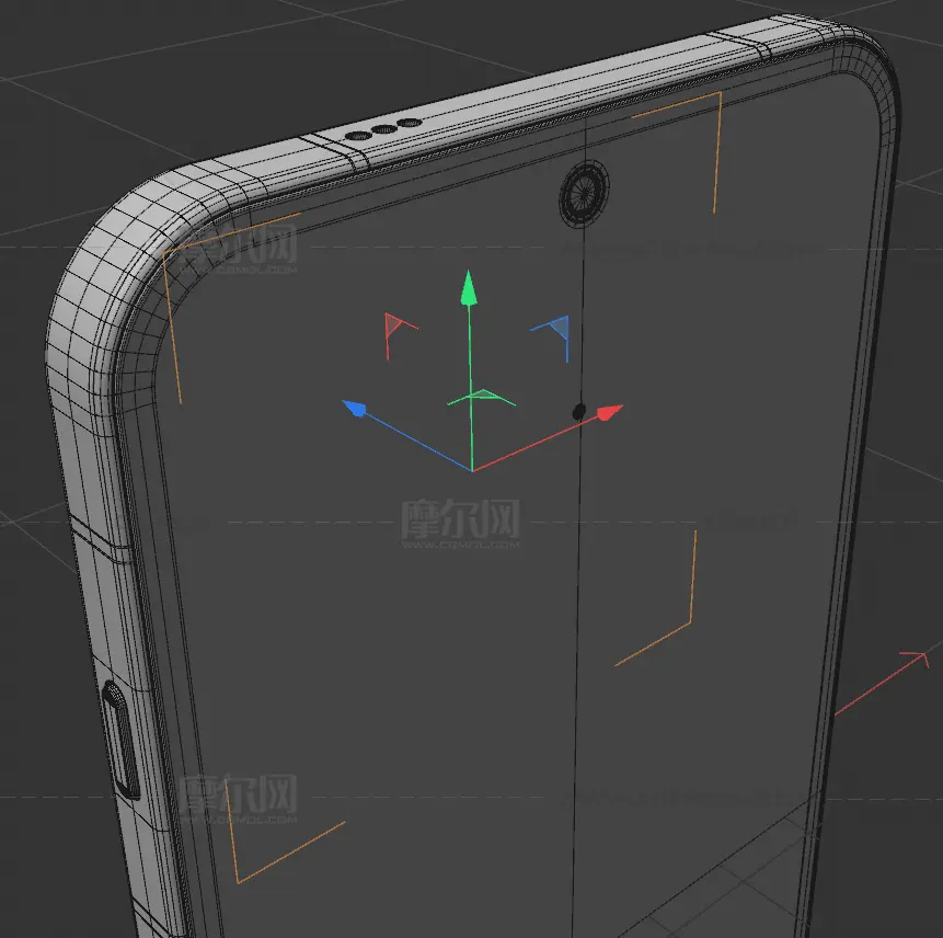 vivo X500 Pro Max手机c4d,keyshot模型
