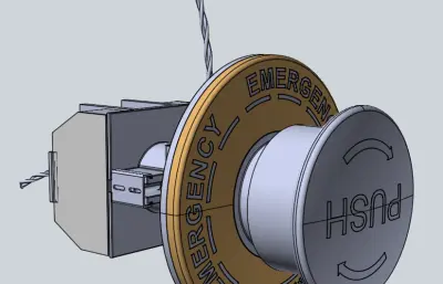 紧急停止按钮 - 内置灯