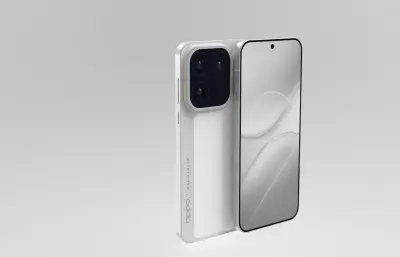 OPPO Find X10 Pro Max手机c4d,keyshot模型