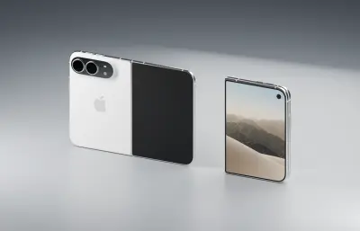 iPhone duo手机blender模型