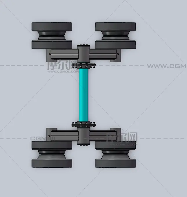 T14R承载轮整体