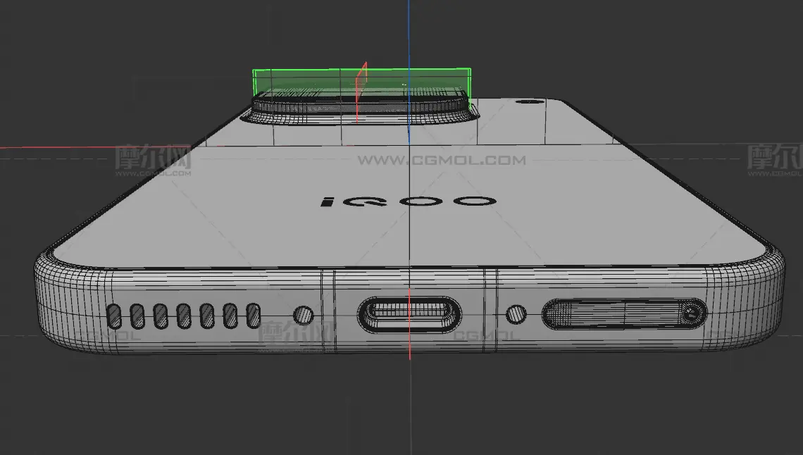 vivo iQOO 16手机C4D,KEYSHOT模型,有FBX,OBJ文件