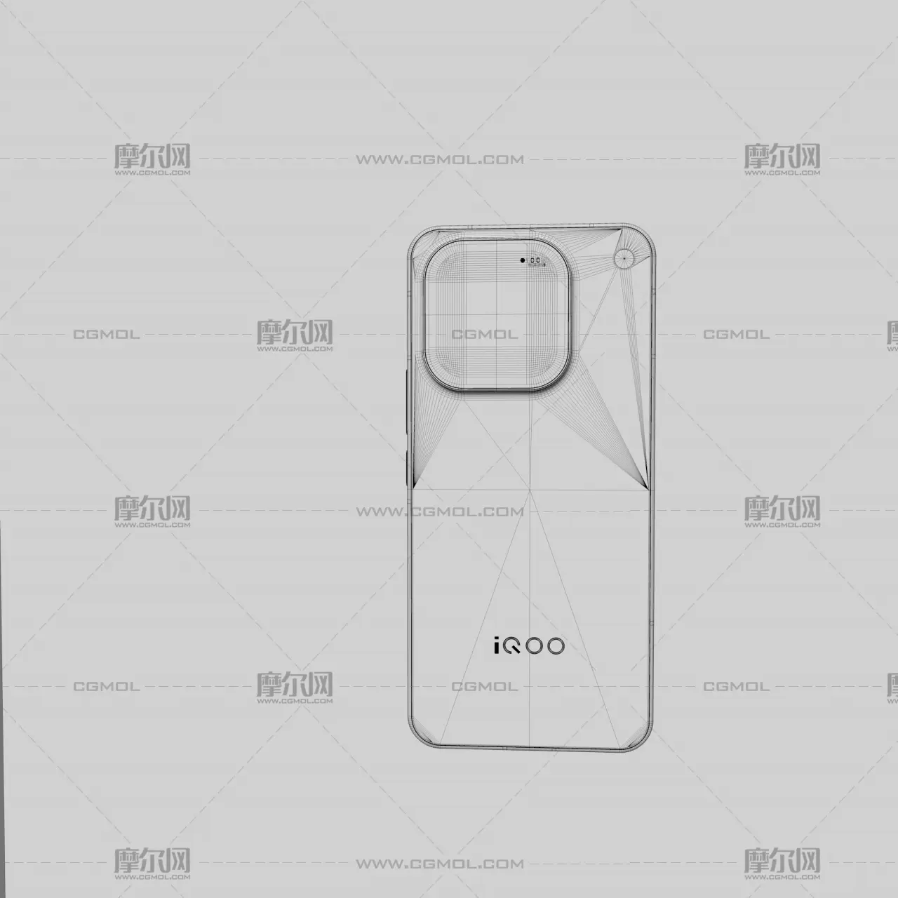 vivo iQOO 16手机C4D,KEYSHOT模型,有FBX,OBJ文件