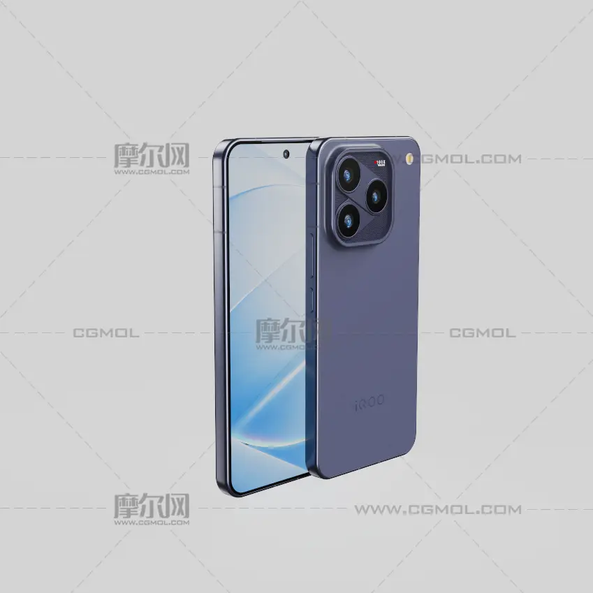 vivo iQOO 16手机C4D,KEYSHOT模型,有FBX,OBJ文件