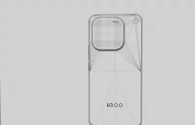 OPPO iQOO 16手机C4D,KEYSHOT模型,有FBX,OBJ文件