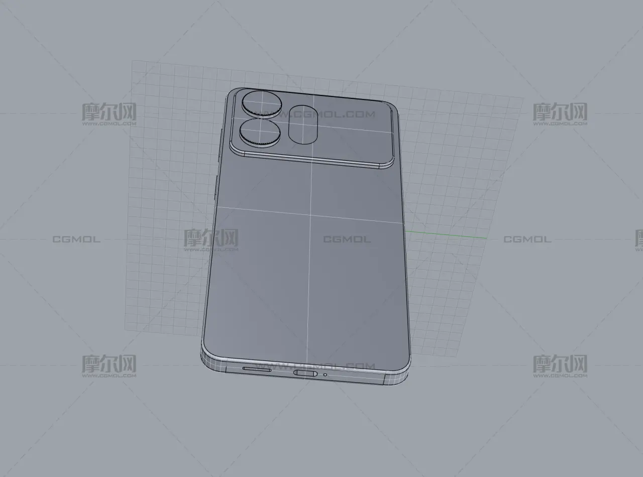 Samsung Galaxy S27 Pro手机外观rhino模型