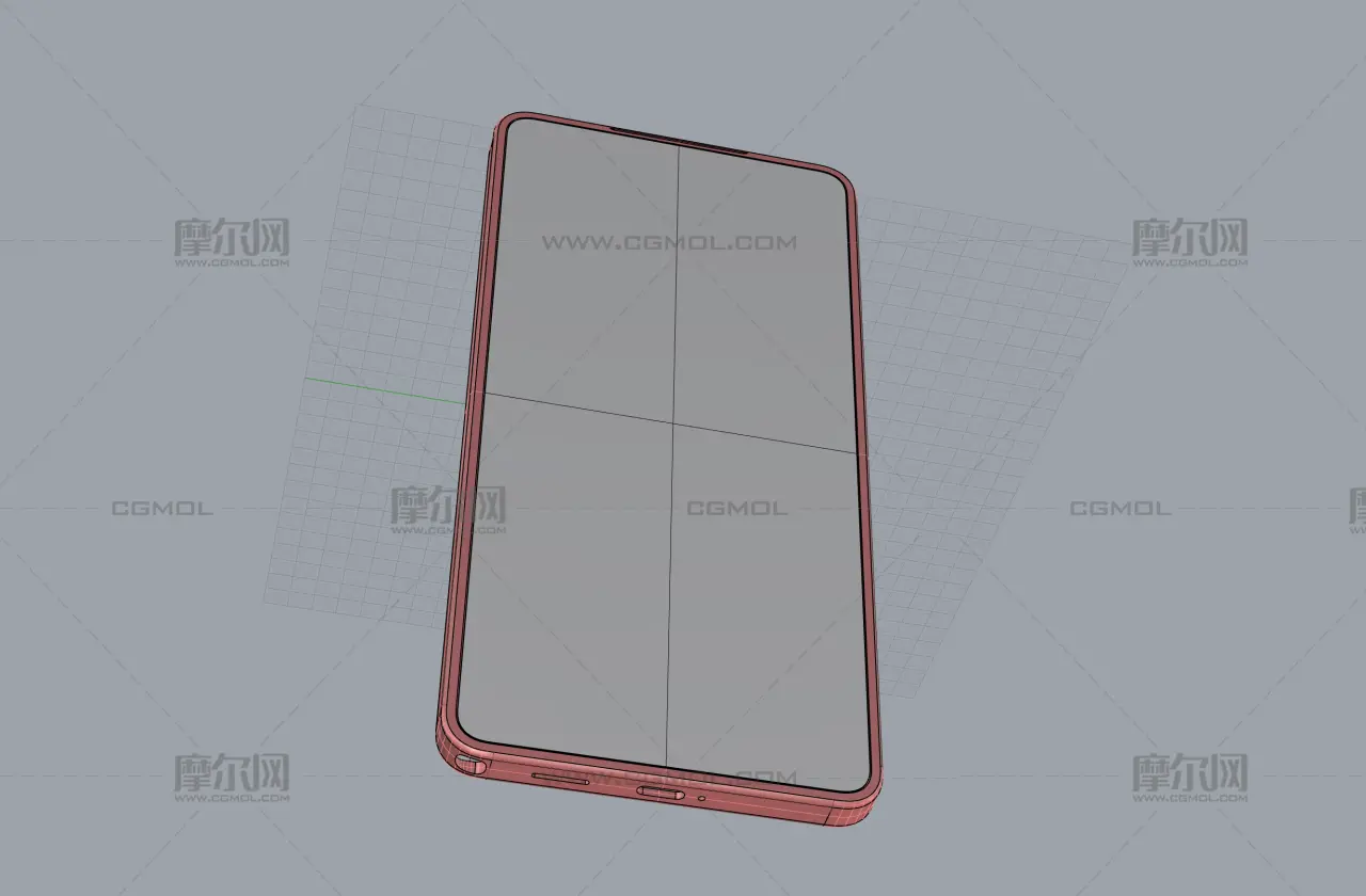 Samsung Galaxy S27 Ultra手机外观模型