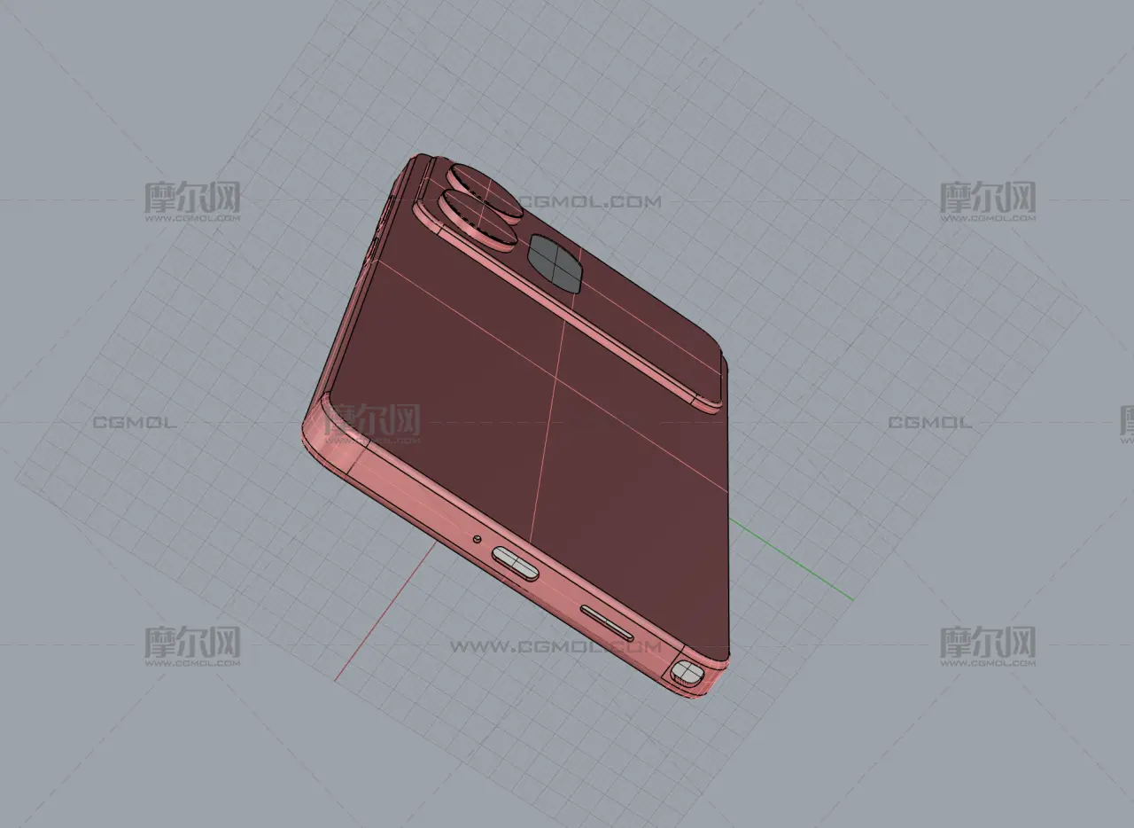 Samsung Galaxy S27 Ultra手机外观模型