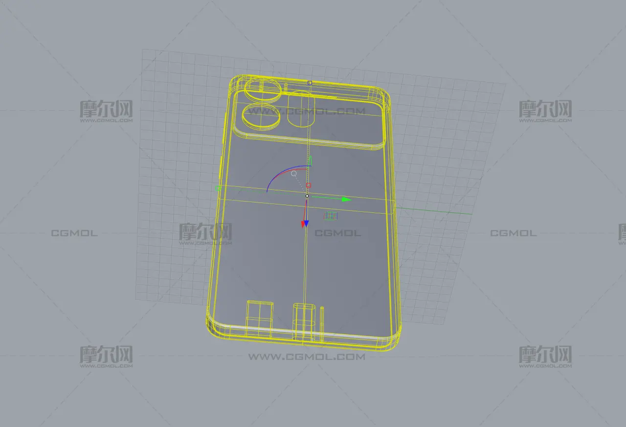 Samsung Galaxy S27 Pro手机外观rhino模型