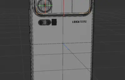 小米18 Pro手机C4D,KEYSHOT模型,有导出FBX和OBJ文件
