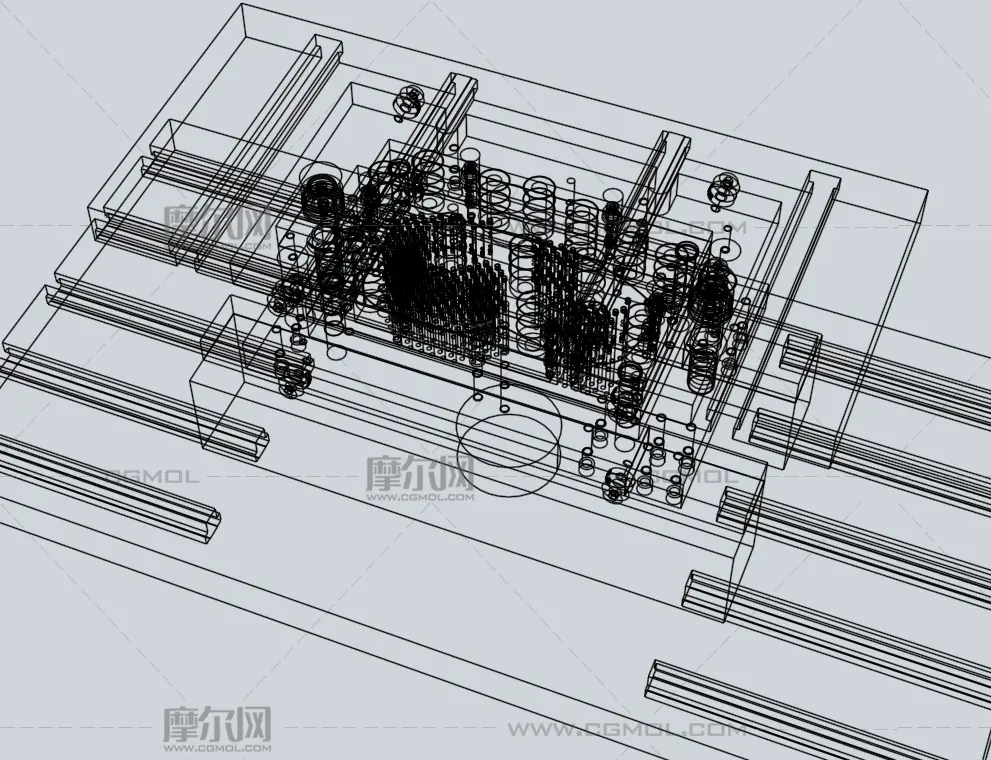 异形散热外板模具设计