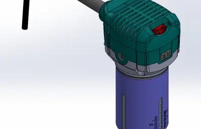小型水泵模型