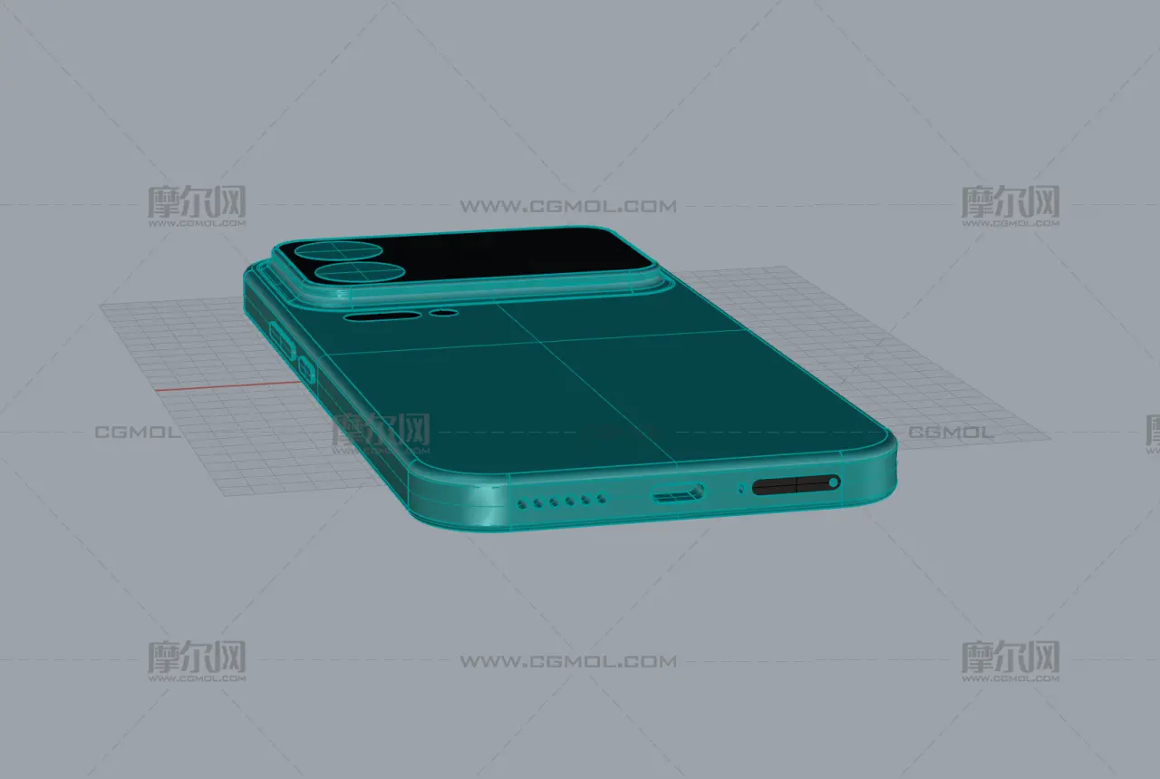 小米18 Pro Max手机外观模型