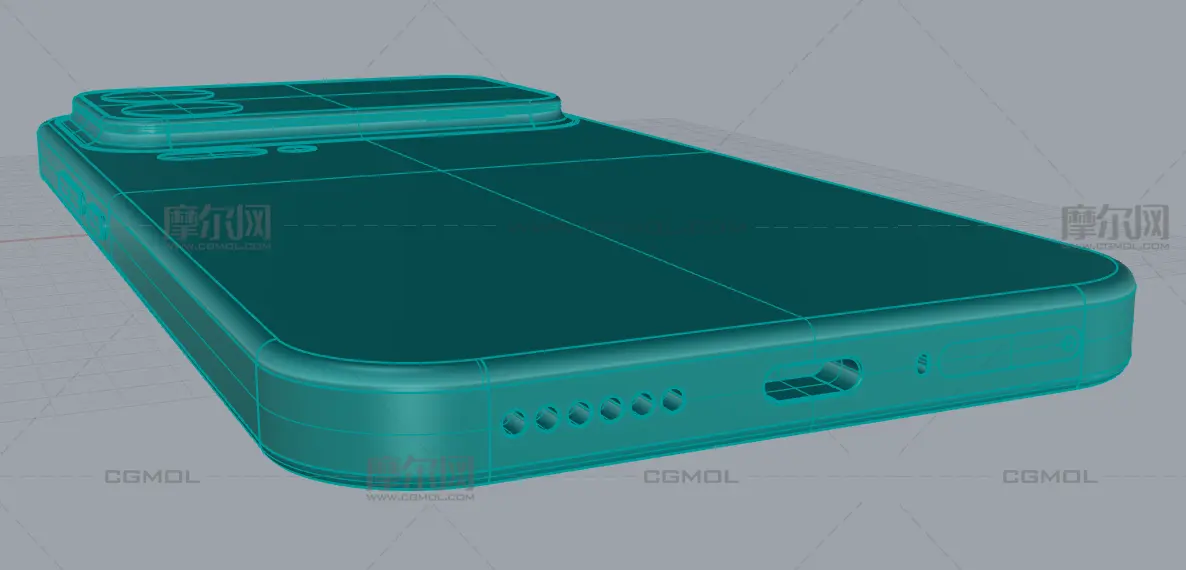 小米18 Pro Max手机外观模型