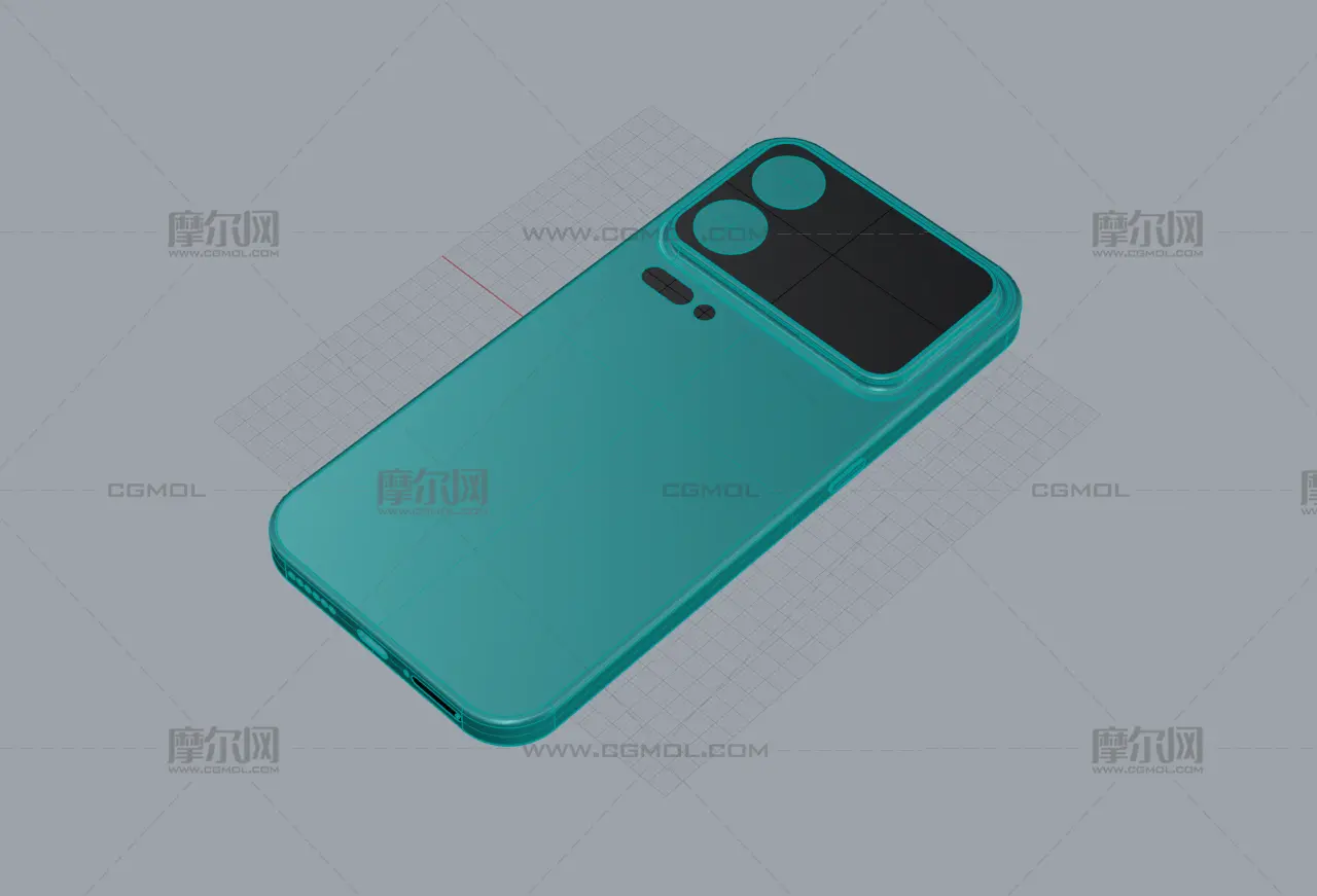 小米18 Pro Max手机外观模型