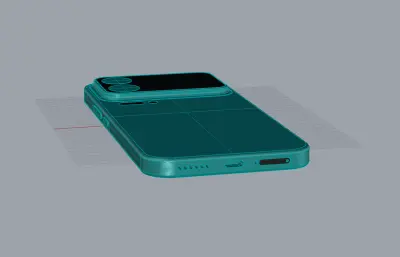 小米18 Pro Max手机外观模型