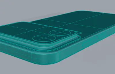 小米18 Pro Max手机外观模型