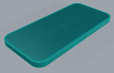 小米18 Pro手机外观rhino模型