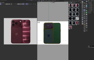 iPhone 18 Pro手机c4d,3dm,stp格式模型