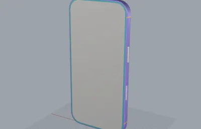 iPhone 18 Pro手机c4d,3dm,stp格式模型