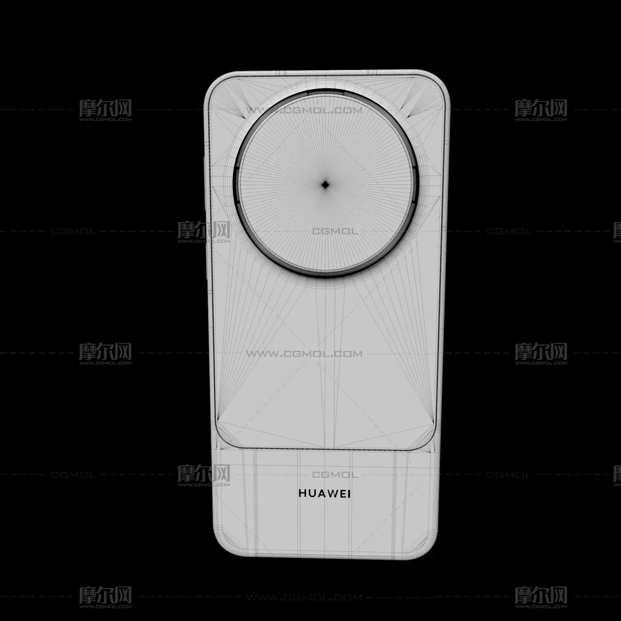 华为HUAWEI Mate 90 Pro Max典藏版手机c4d,keyshot模型