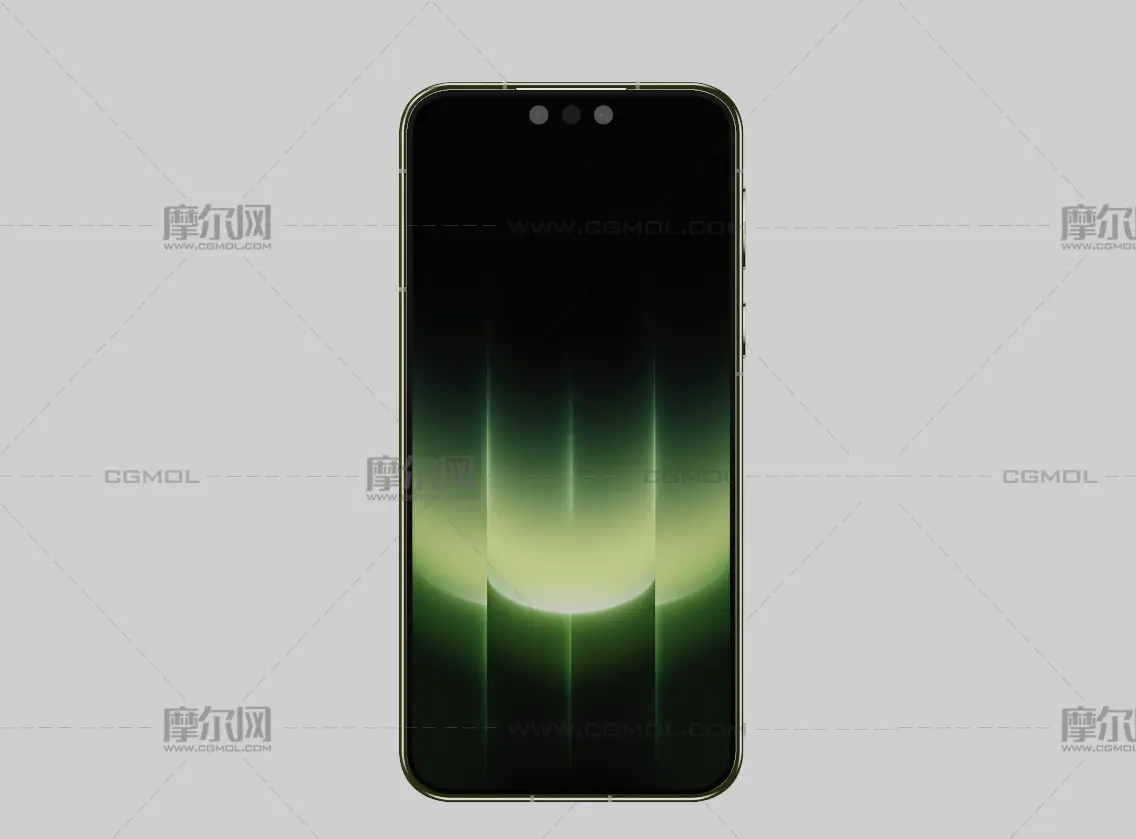 C4D华为HUAWEI Mate 90 Pro手机模型,keyshot模型,有导出FBX,OBJ格式