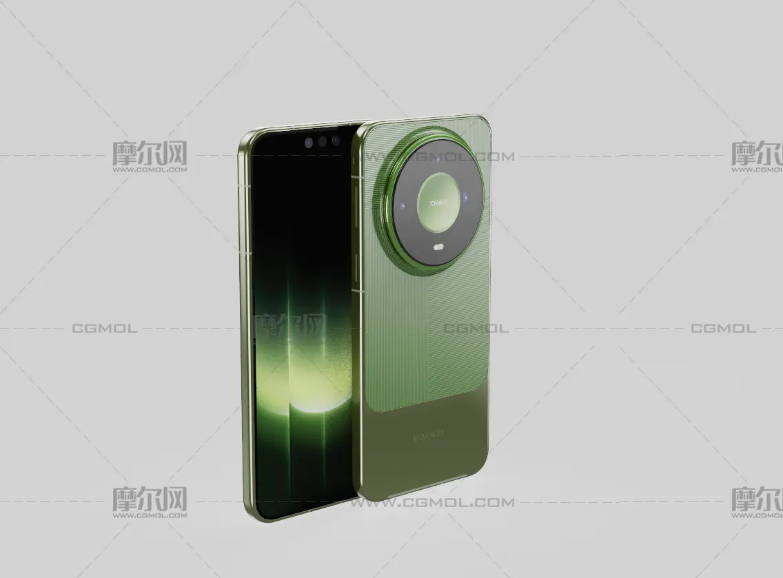 华为HUAWEI Mate 90 Pro Max典藏版手机c4d,keyshot模型