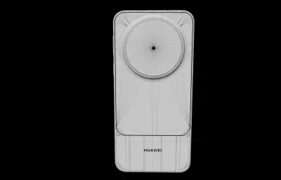C4D华为HUAWEI Mate 90 Pro手机模型,keyshot模型,有导出FBX,OBJ格式