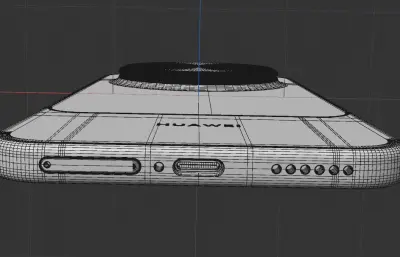 华为HUAWEI Mate 90 Pro Max典藏版手机c4d,keyshot模型