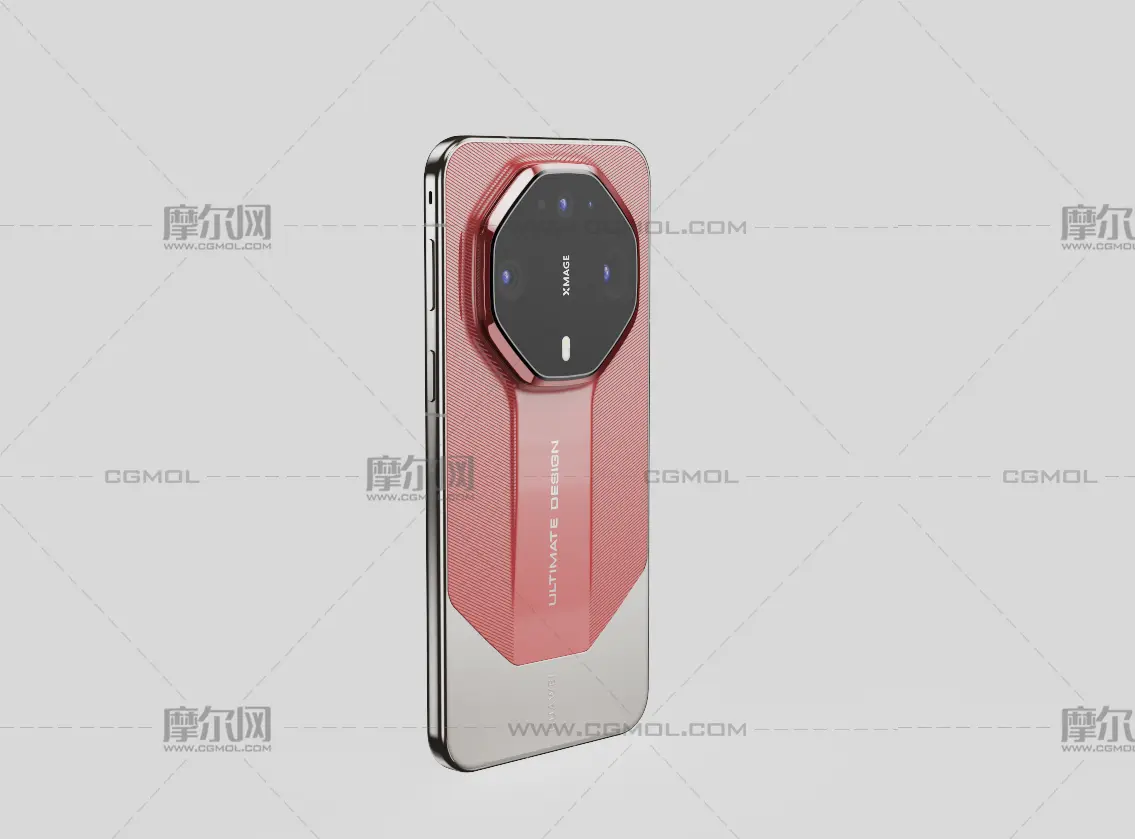 华为HUAWEI Mate 90 RS 非凡大师手机外观fbx,ksp,obj,c4d模型